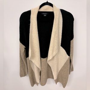 Atmosphere Cardigan, Black & Tan